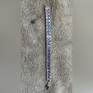 Park Lane Silver Clear Impression Bracelet